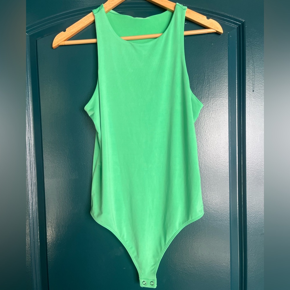 Express body contour bodysuit. Mint green. Size M. NWT.